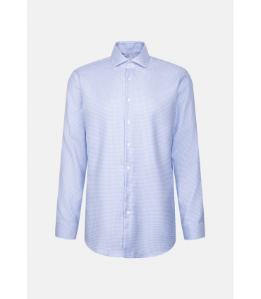 Chemise ml fantaisie seidensticker 14lightblue