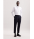 Chemise ml fantaisie seidensticker 01blanc