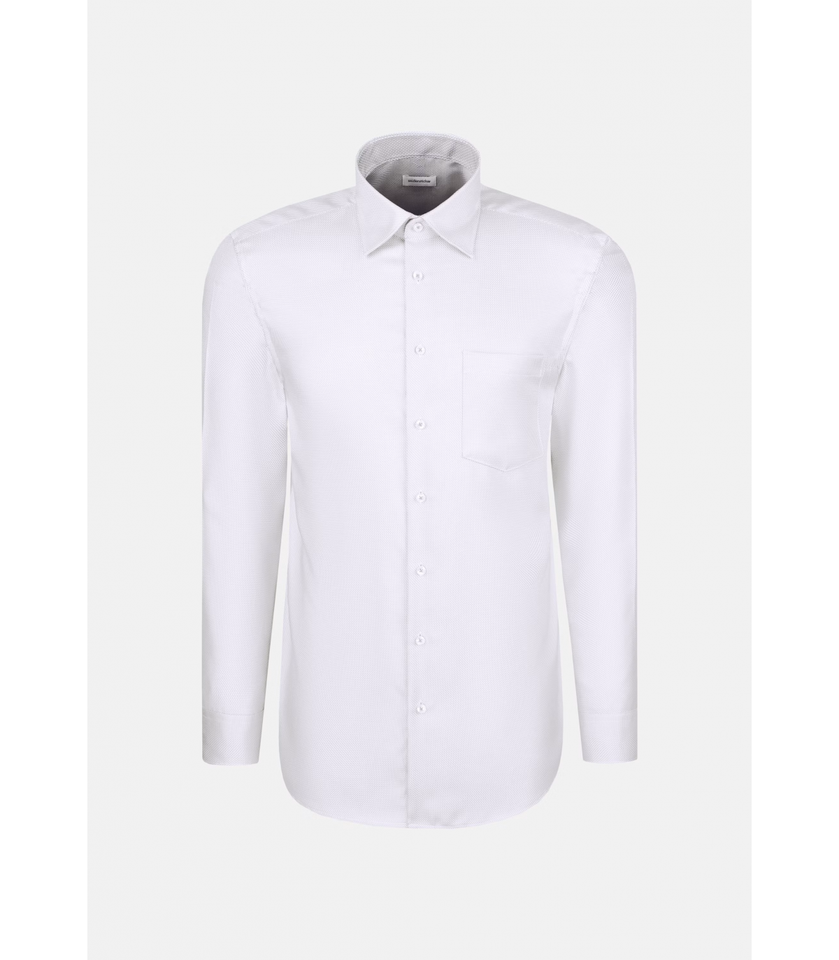 Chemise ml fantaisie seidensticker 33gris