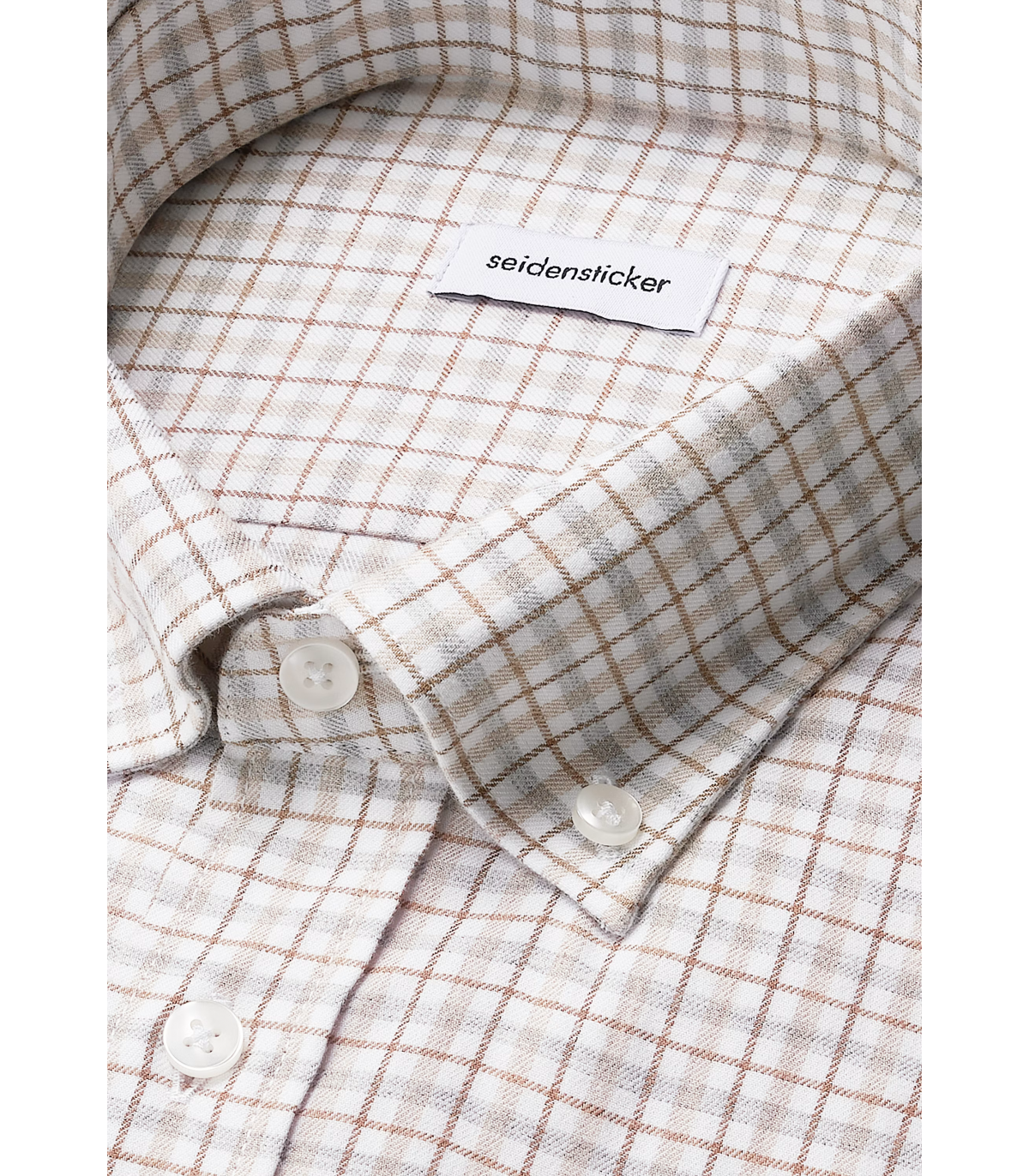 Chemise ml fantaisie seidensticker 11bleu