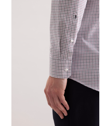 Chemise ml fantaisie seidensticker 34gris