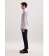 Chemise ml fantaisie seidensticker 34gris