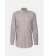 Chemise ml fantaisie seidensticker 22marron