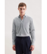 Chemise ml fantaisie seidensticker 18bleu