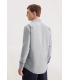 Chemise ml fantaisie seidensticker 18bleu