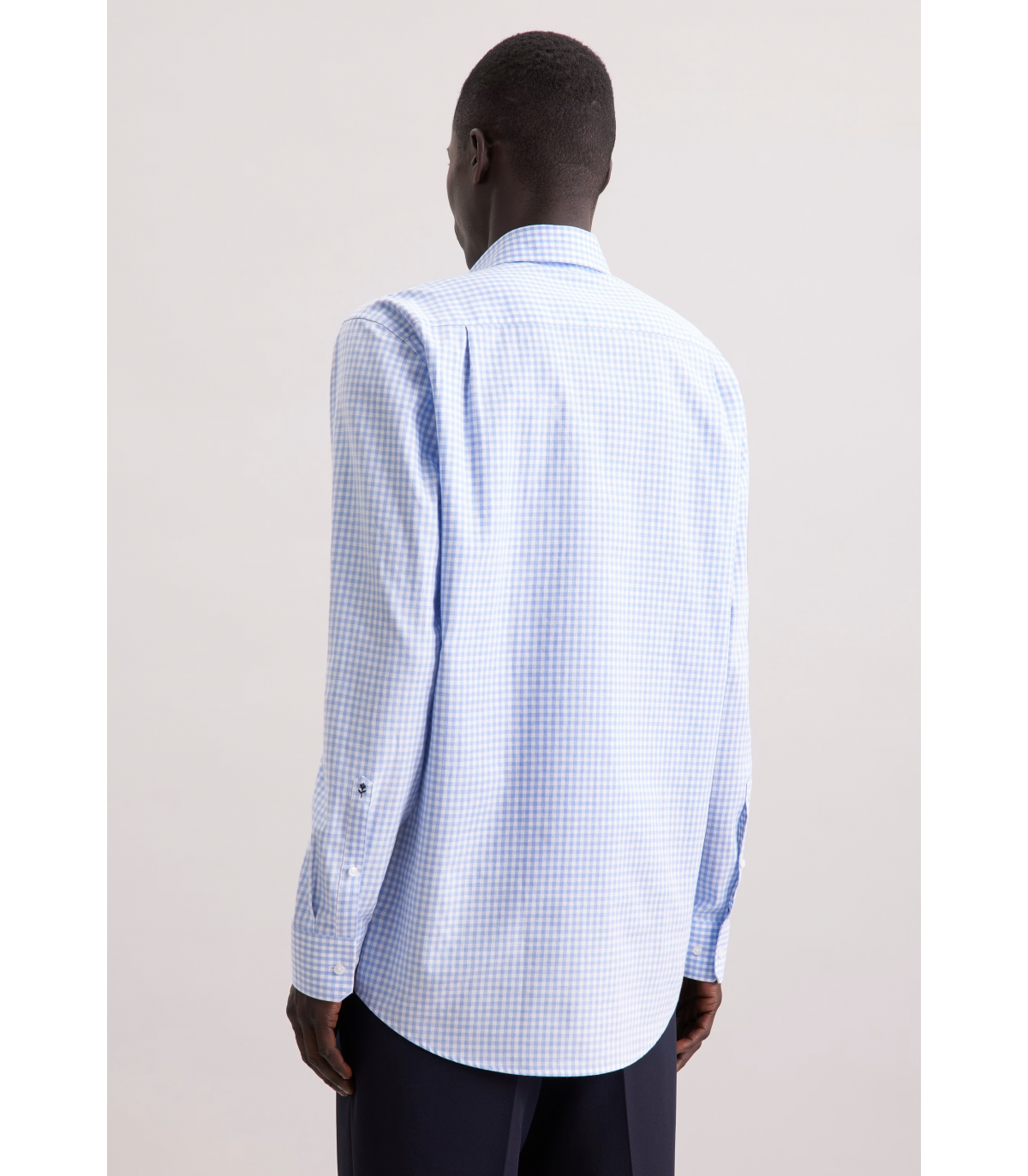 Chemise ml fantaisie seidensticker 11ciel