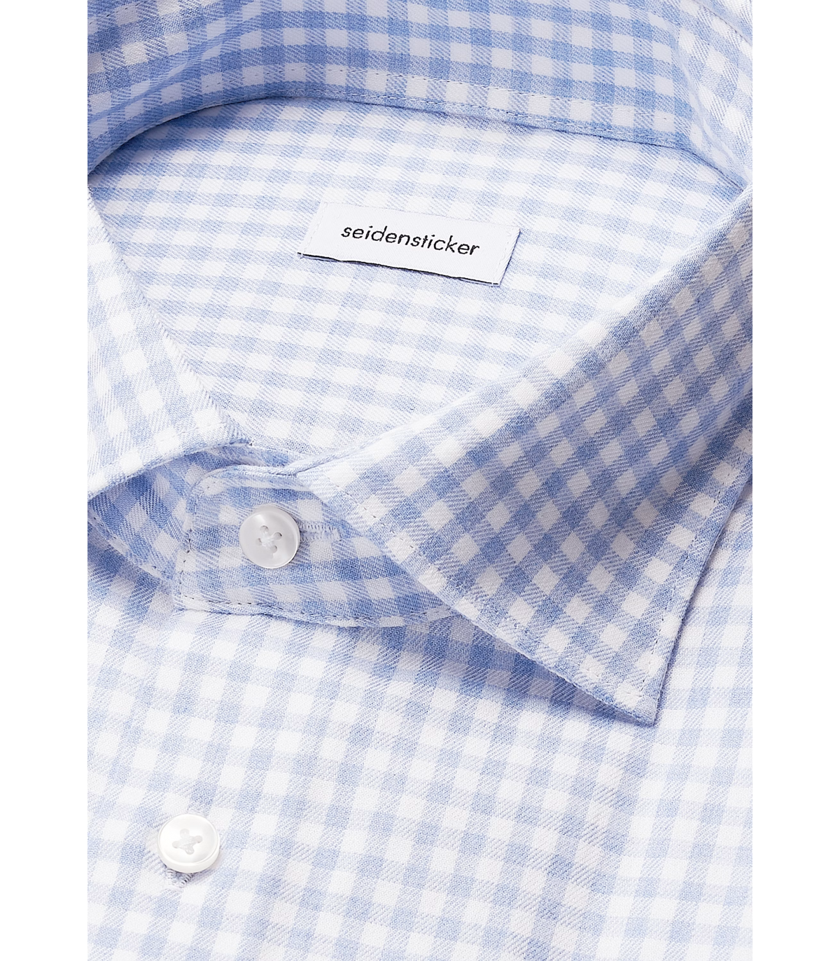 Chemise ml fantaisie seidensticker 11ciel