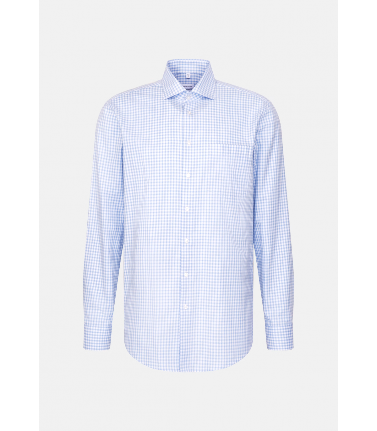 Chemise ml fantaisie seidensticker 11ciel