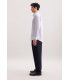 Chemise ml fantaisie seidensticker 16bleu