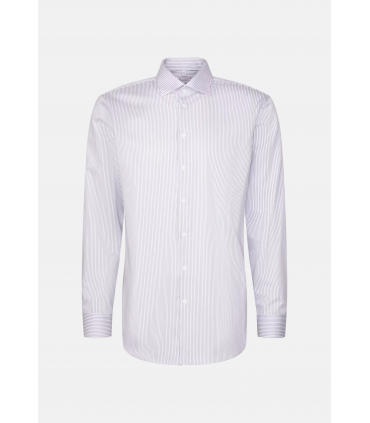 Chemise ml fantaisie seidensticker 16bleu