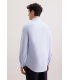 Chemise ml fantaisie seidensticker 12bleu