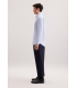 Chemise ml fantaisie seidensticker 12bleu
