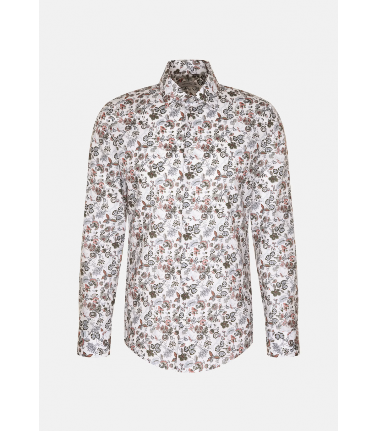 Chemise ml fantaisie seidensticker 65mandarine