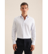 Chemise ml fantaisie seidensticker 13bleuclair