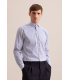 Chemise ml fantaisie seidensticker 15bleuelectric