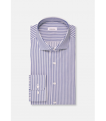 Chemise ml fantaisie seidensticker 15bleuelectric