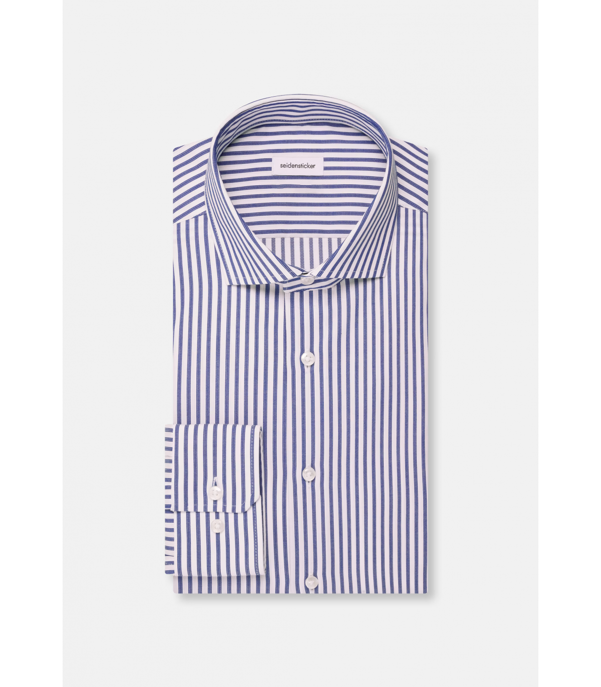 Chemise ml fantaisie seidensticker 15bleuelectric
