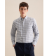Chemise ml fantaisie seidensticker 18navy