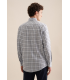 Chemise ml fantaisie seidensticker 18navy