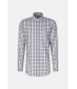 Chemise ml fantaisie seidensticker 18navy