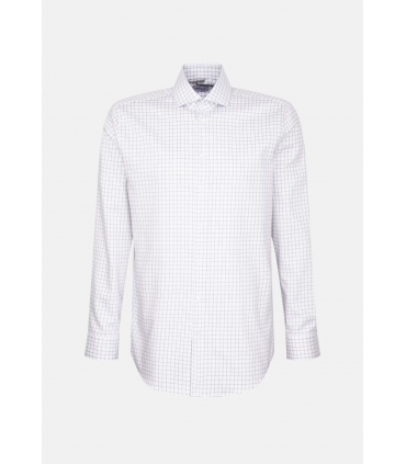 Chemise ml fantaisie seidensticker 15blue