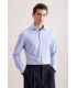 Chemise ml fantaisie seidensticker 14midblue