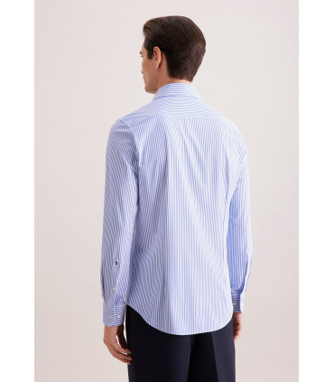 Chemise ml fantaisie seidensticker 14midblue