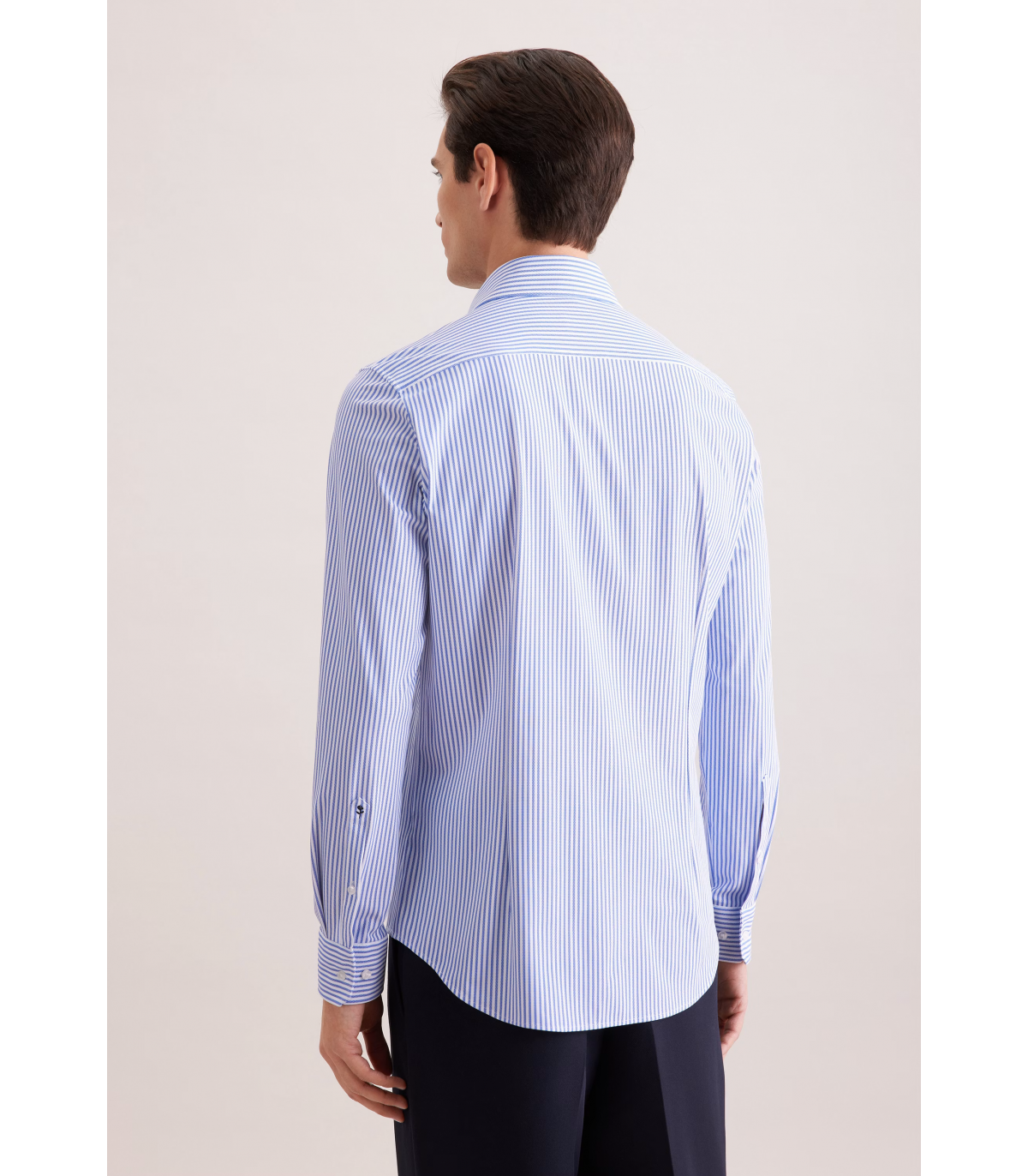 Chemise ml fantaisie seidensticker 14midblue