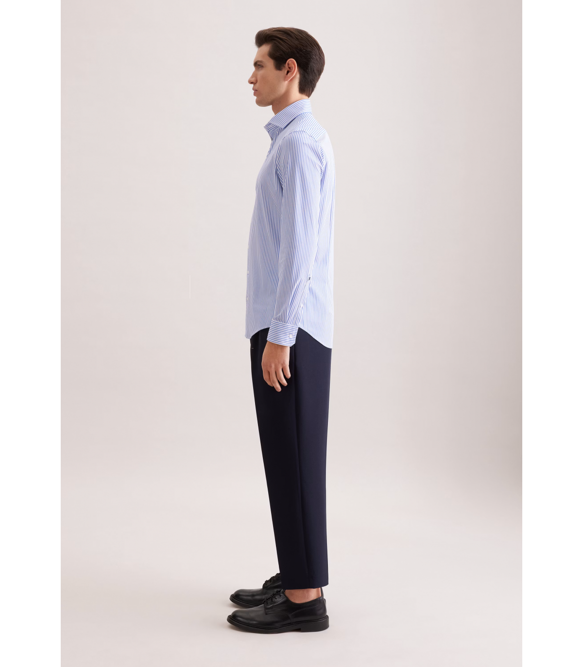 Chemise ml fantaisie seidensticker 14midblue
