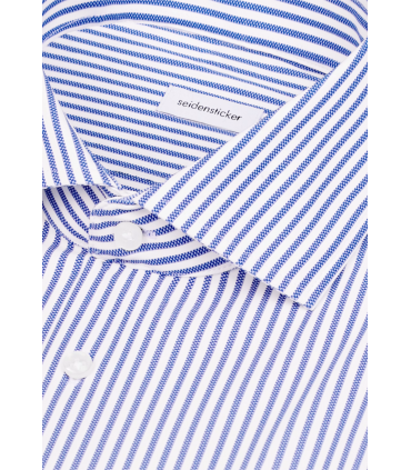 Chemise ml fantaisie seidensticker 14midblue