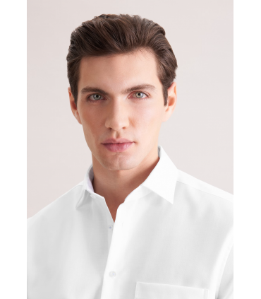 Chemise ml fantaisie seidensticker 01white