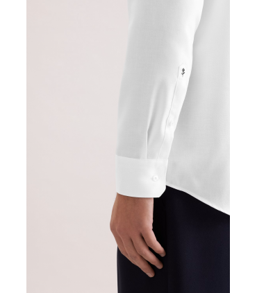 Chemise ml fantaisie seidensticker 01white