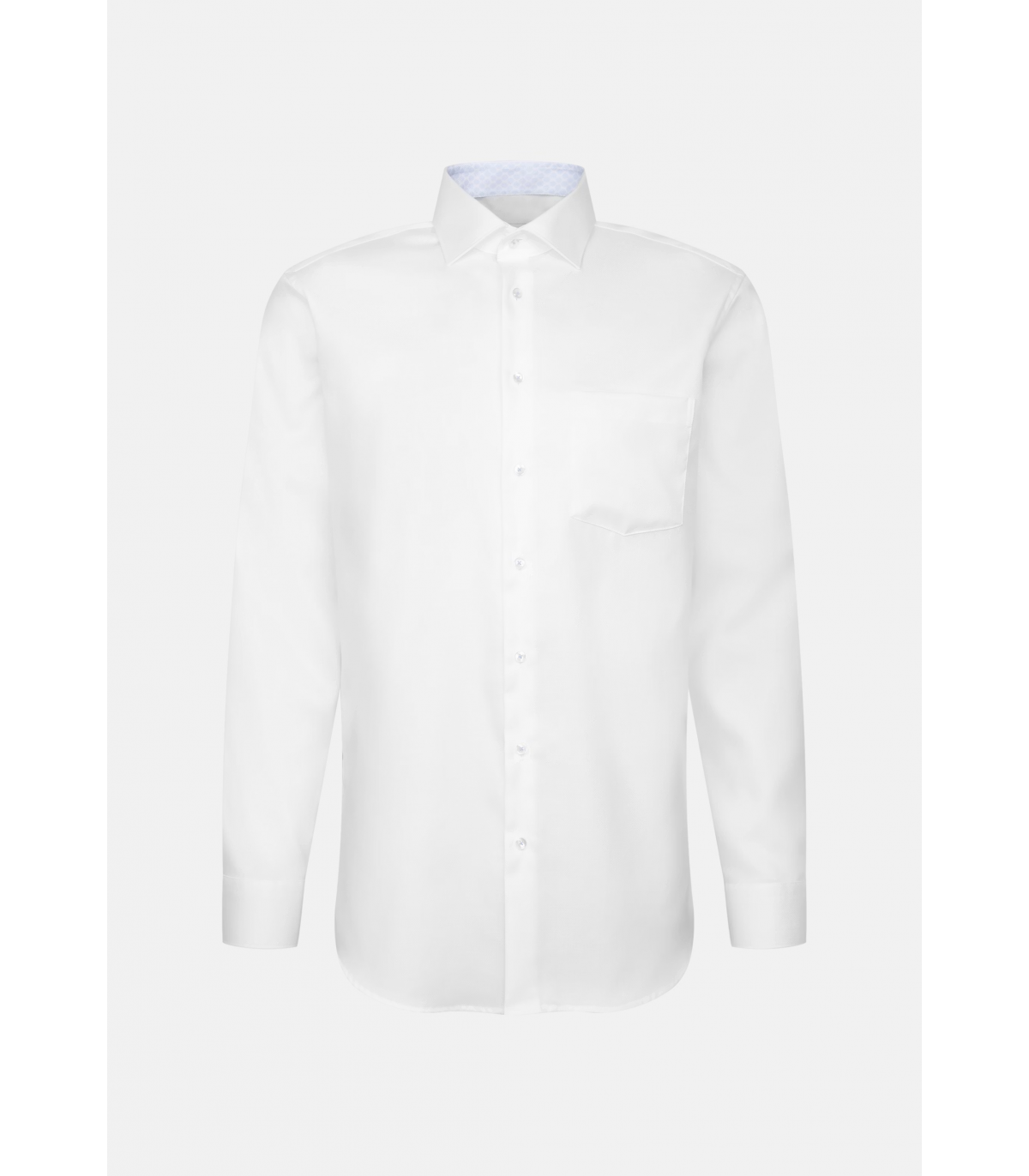 Chemise ml fantaisie seidensticker 01white