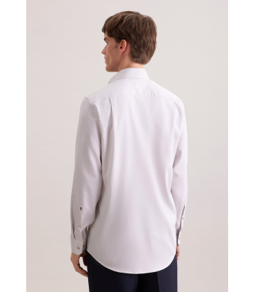 Chemise ml fantaisie seidensticker 05beige