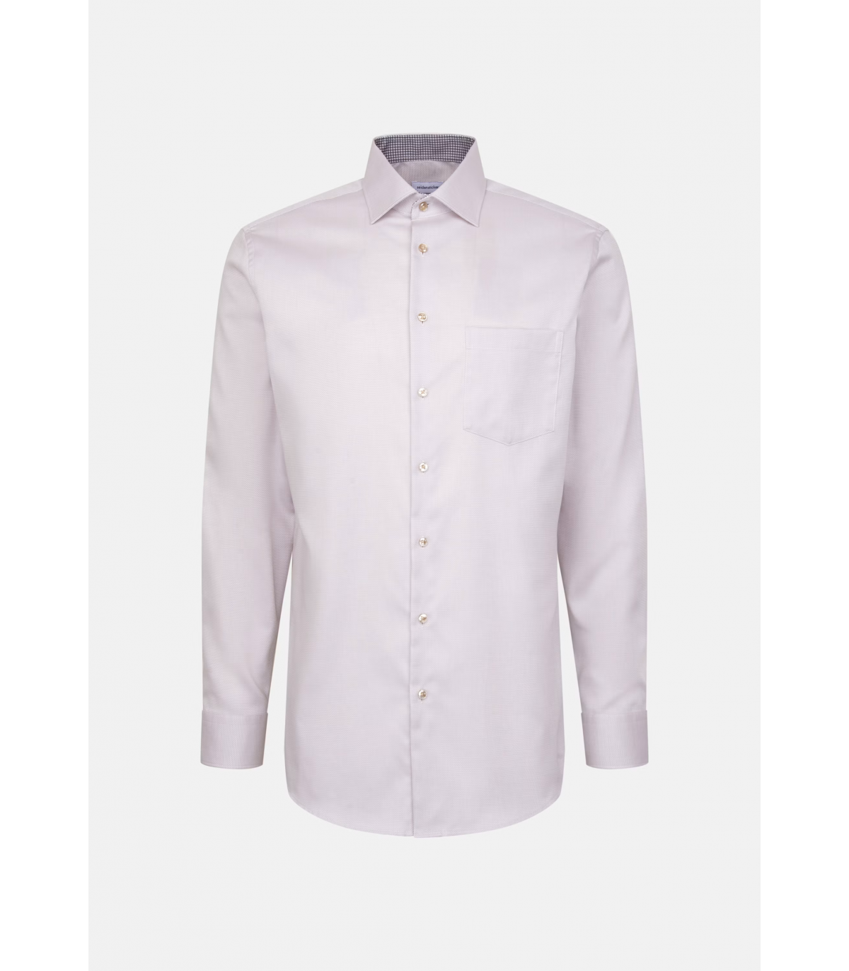 Chemise ml fantaisie seidensticker 05beige