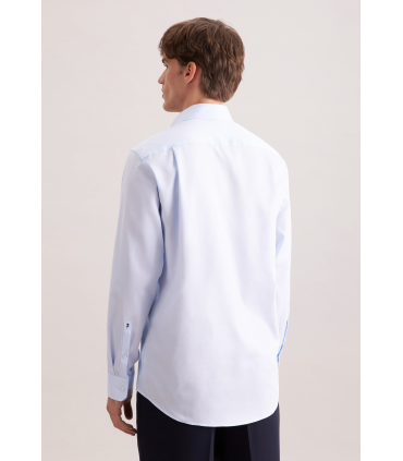 Chemise ml fantaisie seidensticker 11lightblue