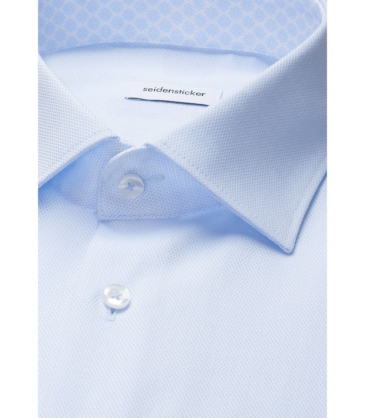 Chemise ml fantaisie seidensticker 11lightblue