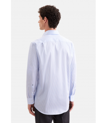 Chemise ml fantaisie seidensticker 11lightblue