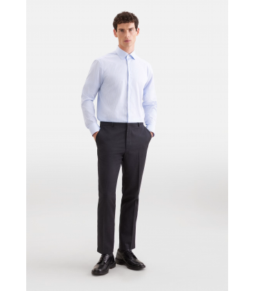 Chemise ml fantaisie seidensticker 11lightblue
