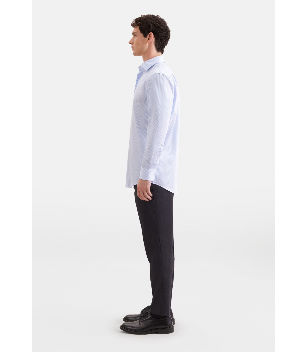 Chemise ml fantaisie seidensticker 11lightblue