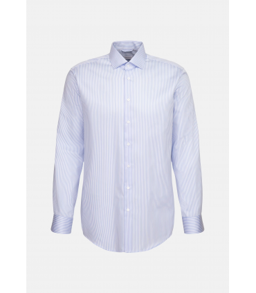Chemise ml fantaisie seidensticker 11lightblue