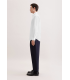 Chemise ml uni seidensticker 01blanc