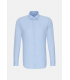Chemise ml uni seidensticker 12bleu