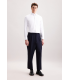 Chemise ml uni seidensticker 01blanc
