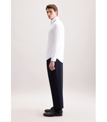Chemise ml uni seidensticker 01blanc