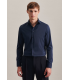 Chemise ml uni seidensticker 19bleu