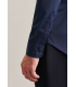 Chemise ml uni seidensticker 19bleu