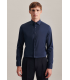 Chemise ml uni seidensticker 19bleu