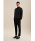 Chemise ml uni seidensticker 39noir