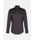 Chemise ml uni seidensticker 39noir